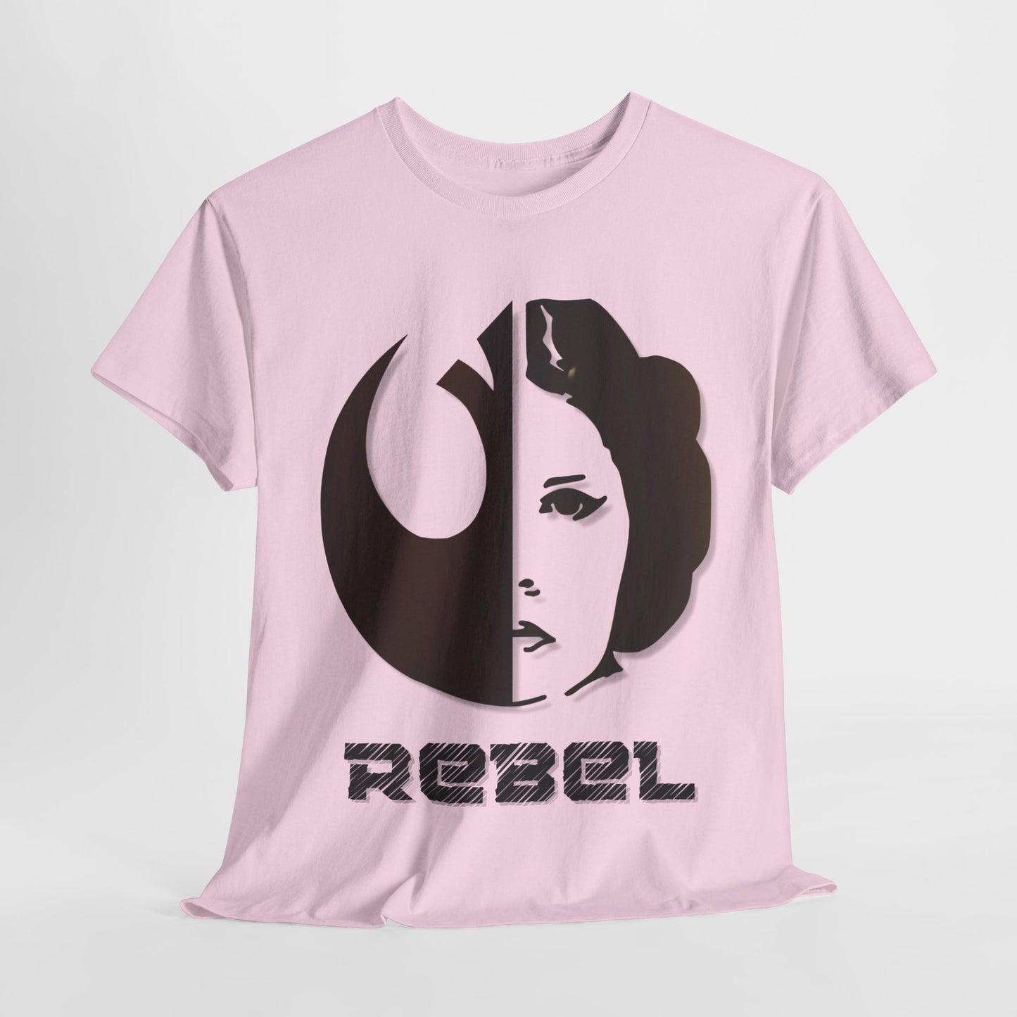 Rebel Leia Tagless Heavy Cotton Tee