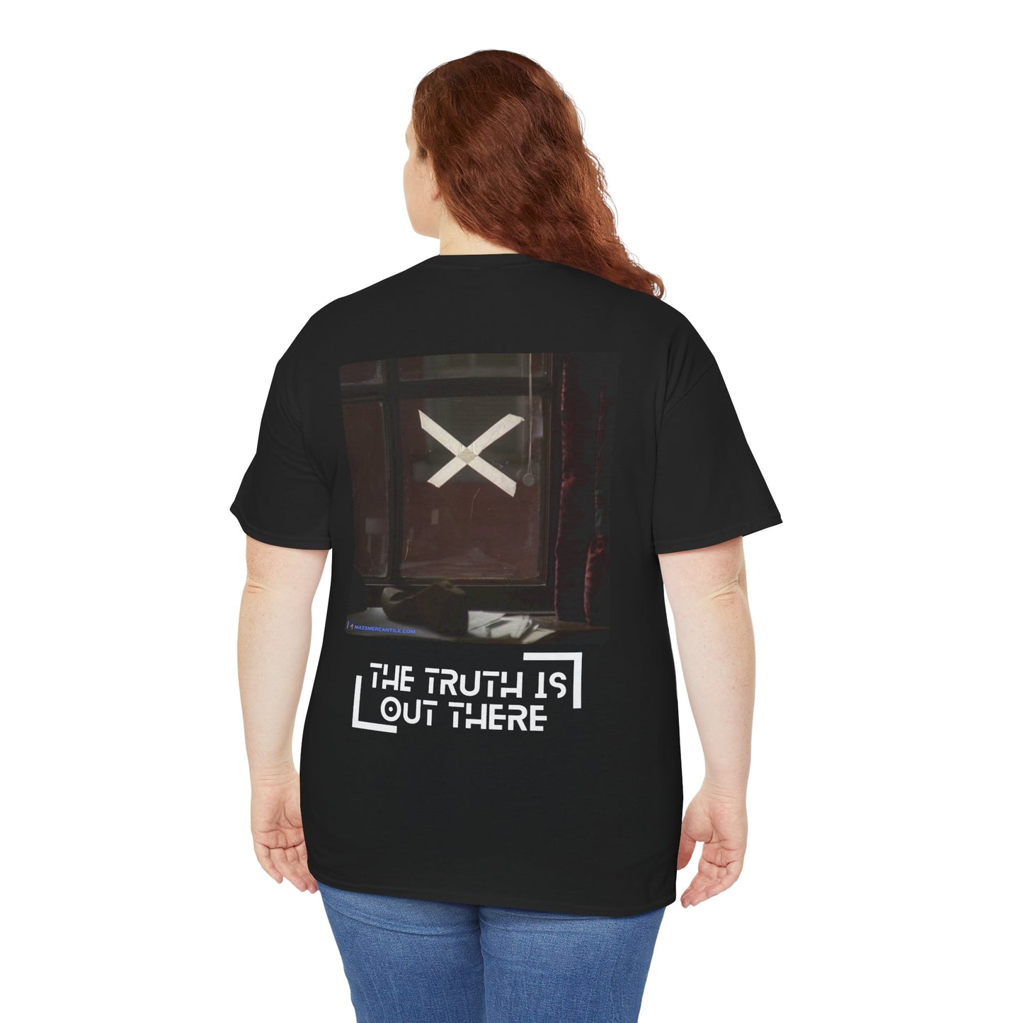 X Window Tagless Heavy Cotton Tee - Back