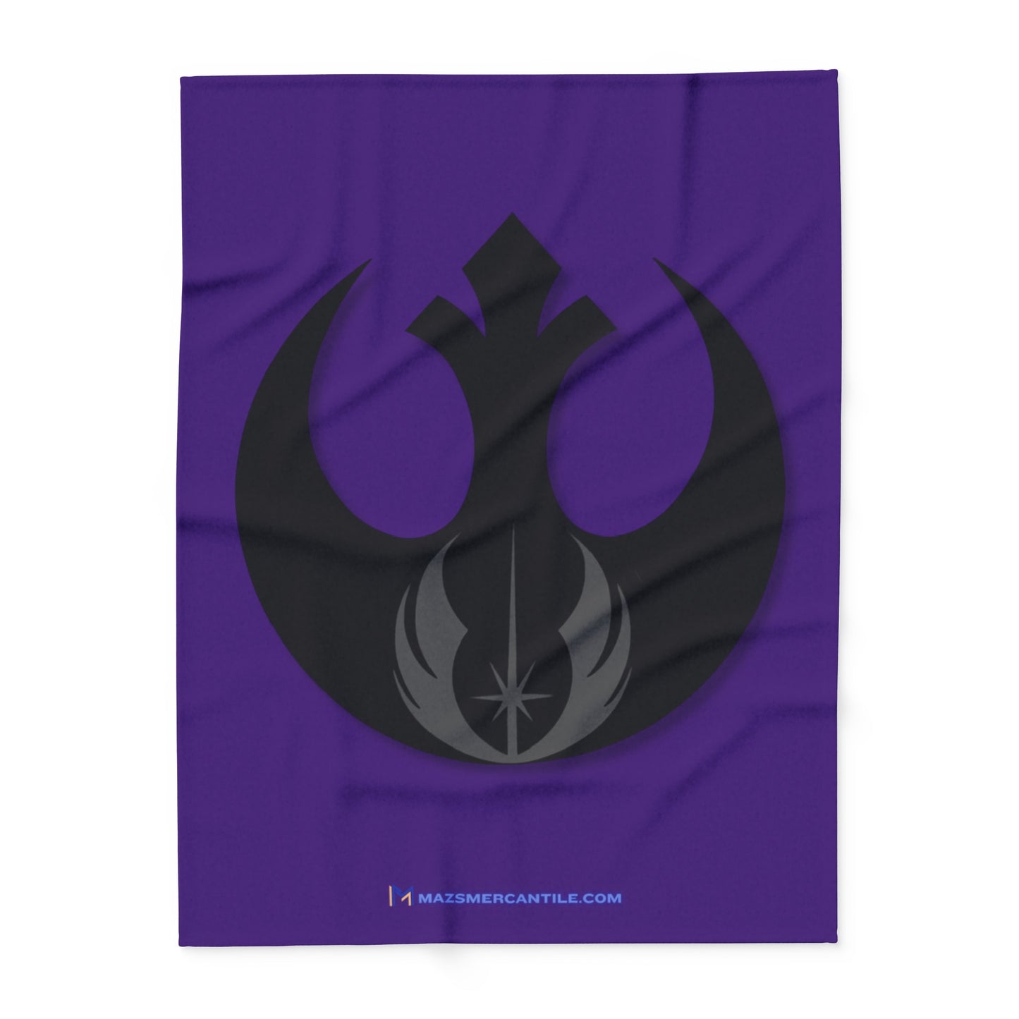 Rebel Jedi Arctic Fleece Blanket - Purple