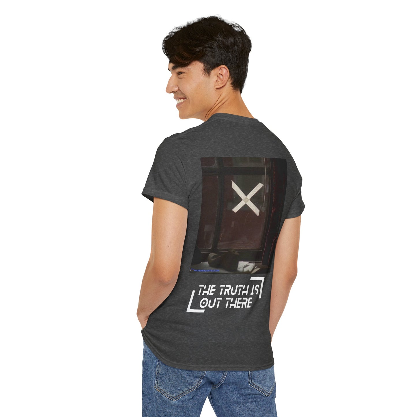 X Window Tagless Heavy Cotton Tee - Back