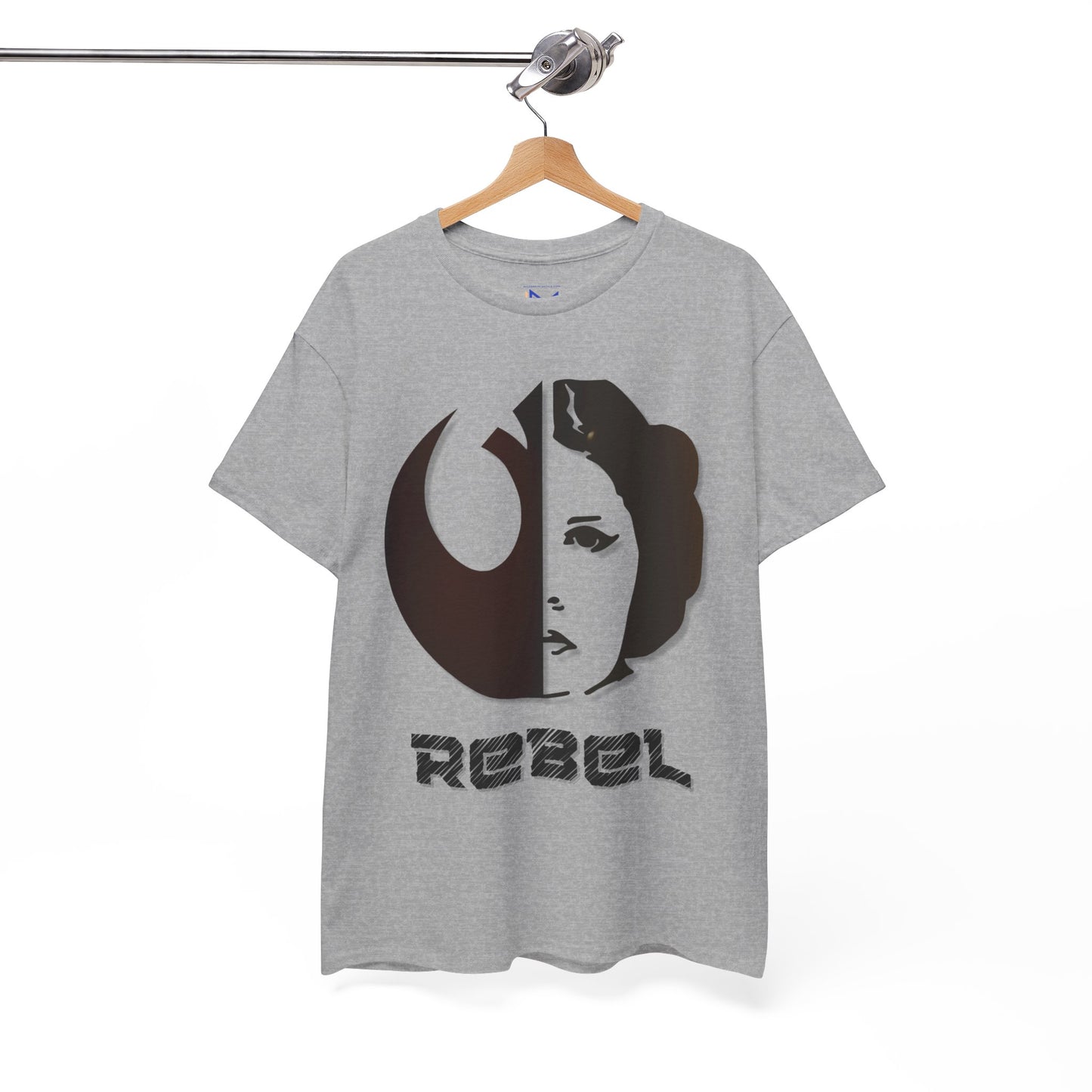 Rebel Leia Tagless Heavy Cotton Tee