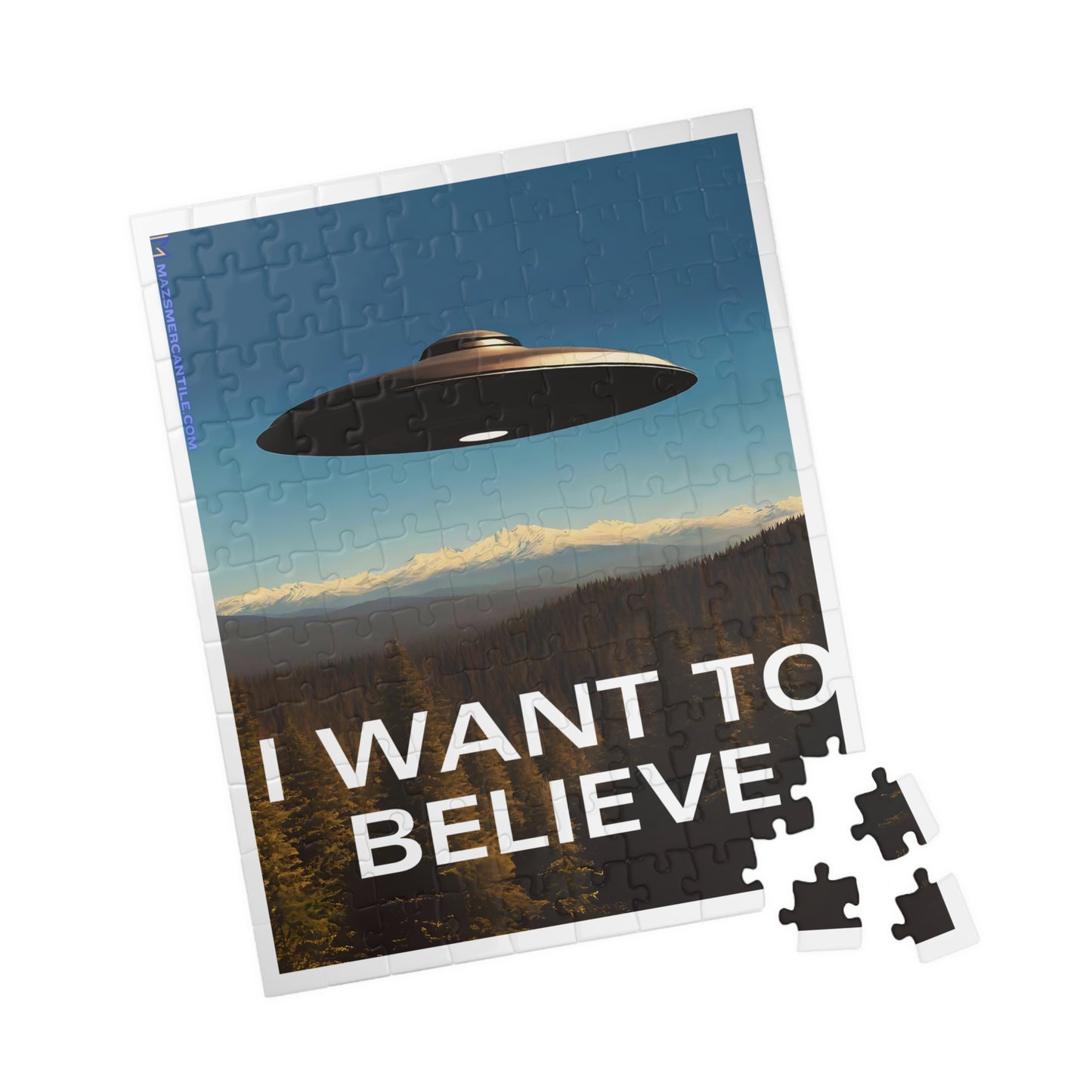 I Want To Believe Puzzle (110, 252, 520-piece)