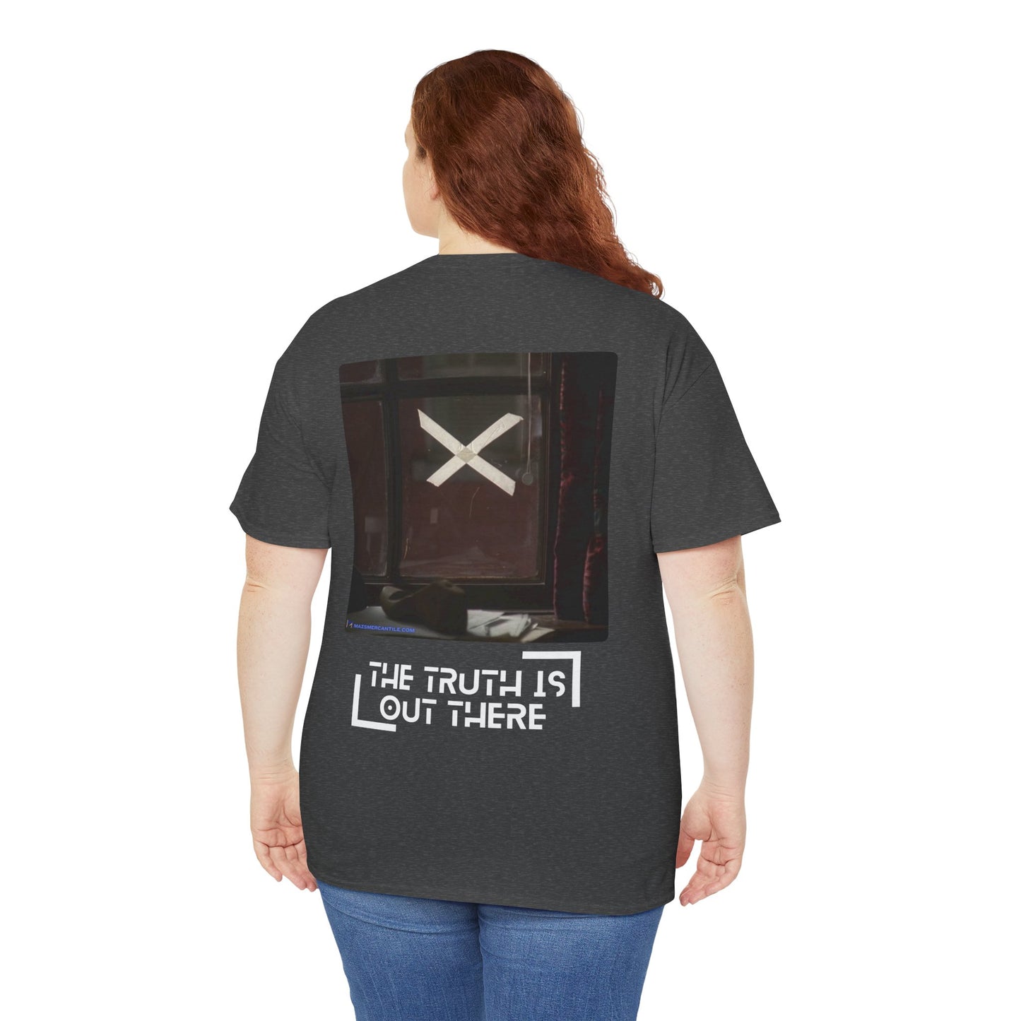 X Window Tagless Heavy Cotton Tee - Back