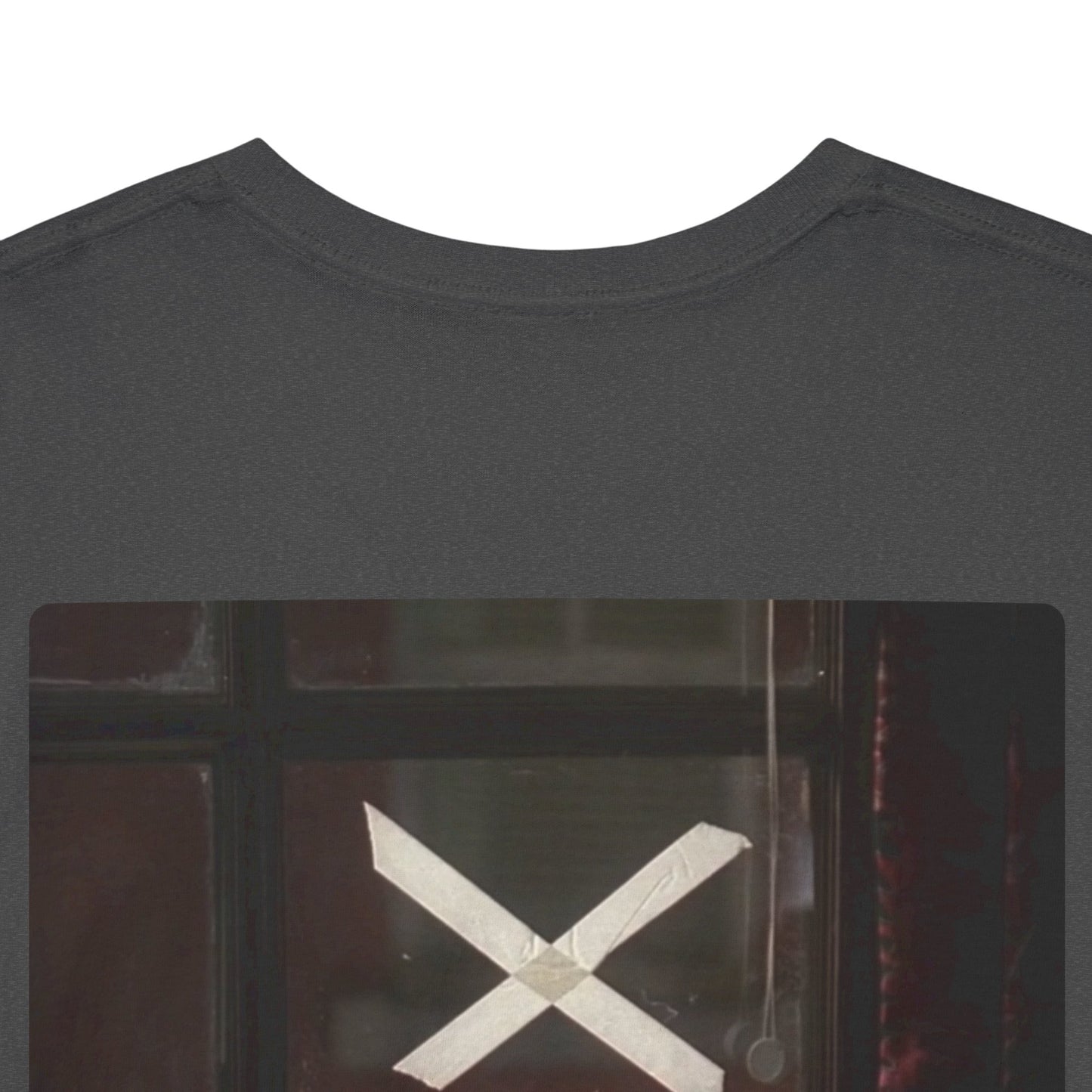 X Window Tagless Heavy Cotton Tee - Back