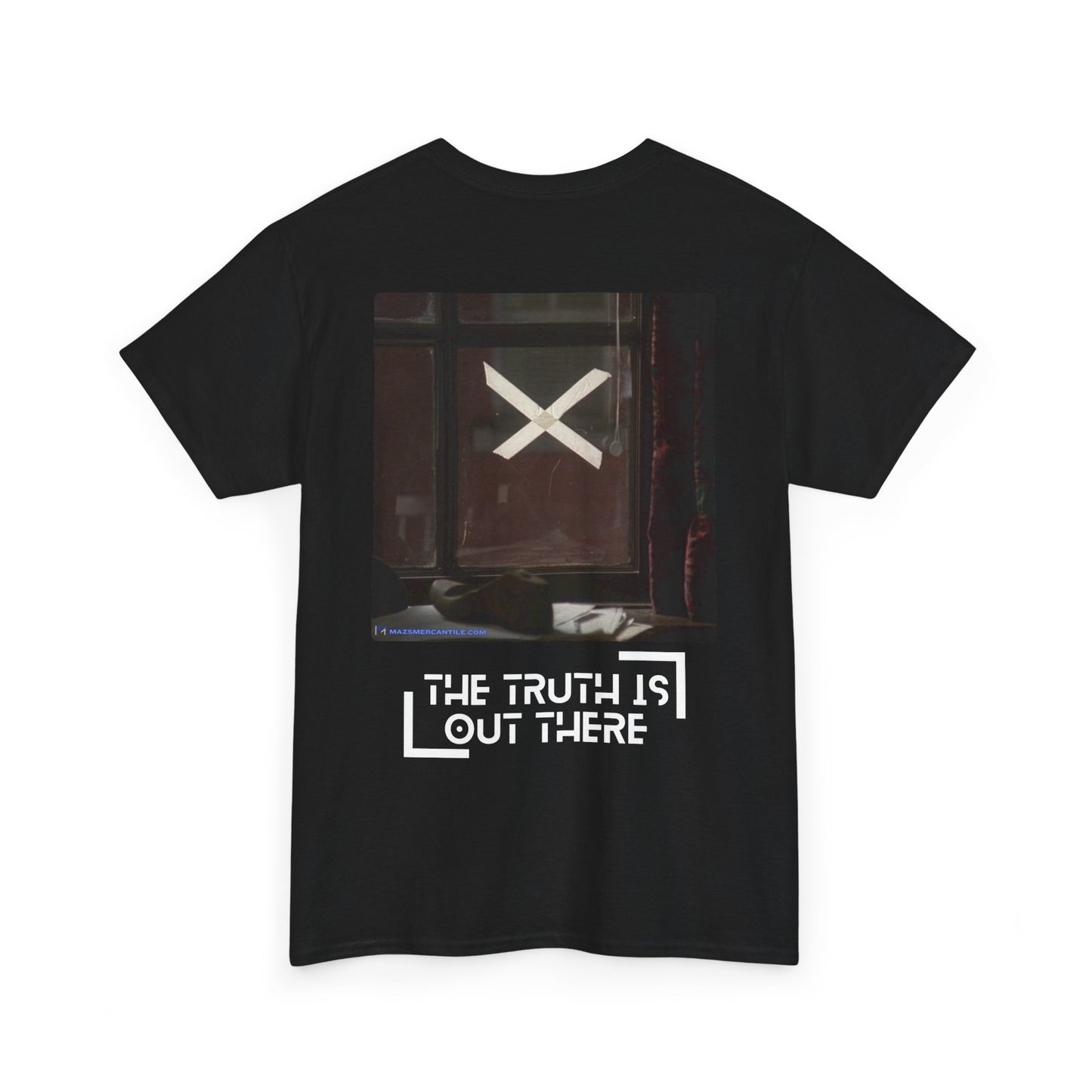 X Window Tagless Heavy Cotton Tee - Back