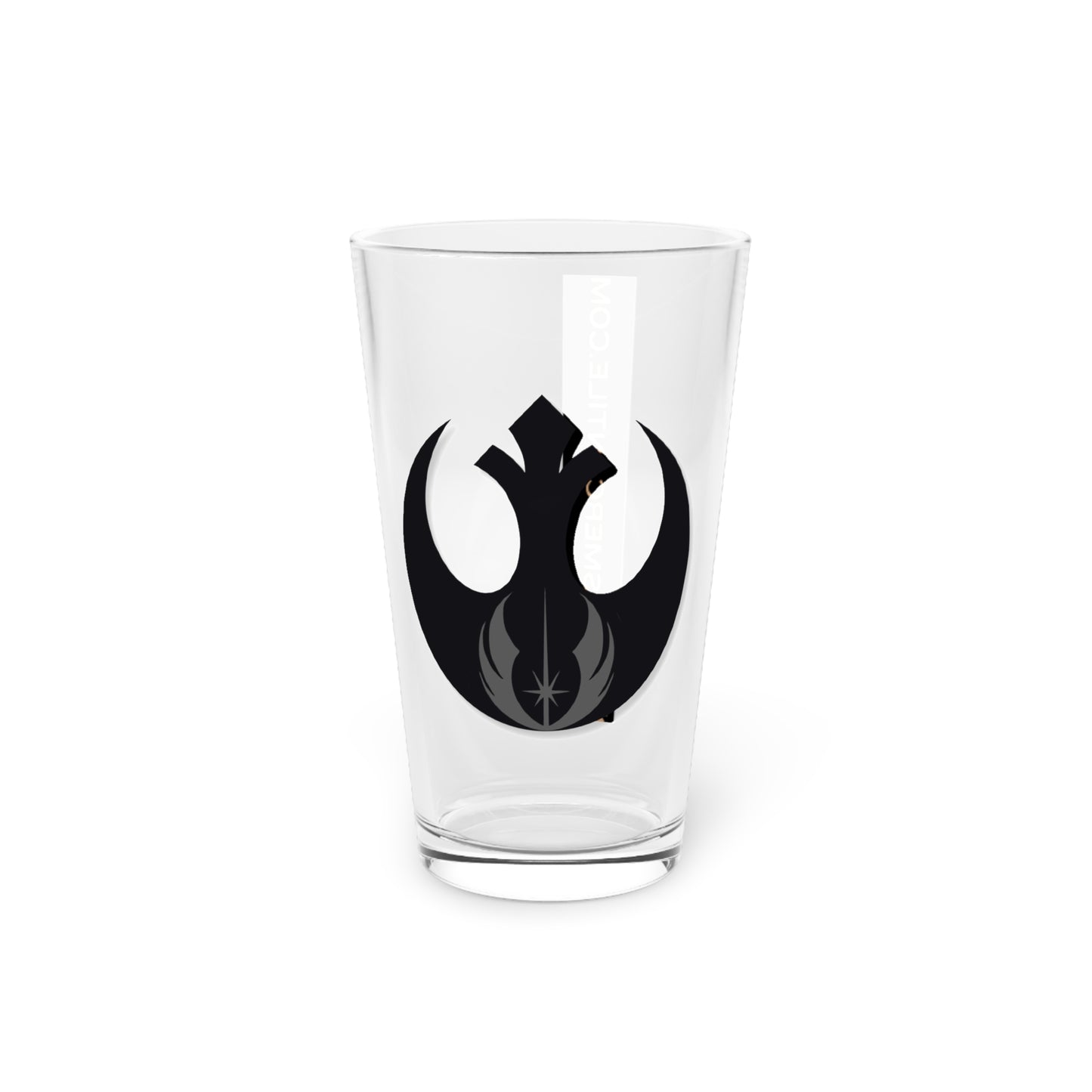 Rebel Jedi Pint Glass, 16oz