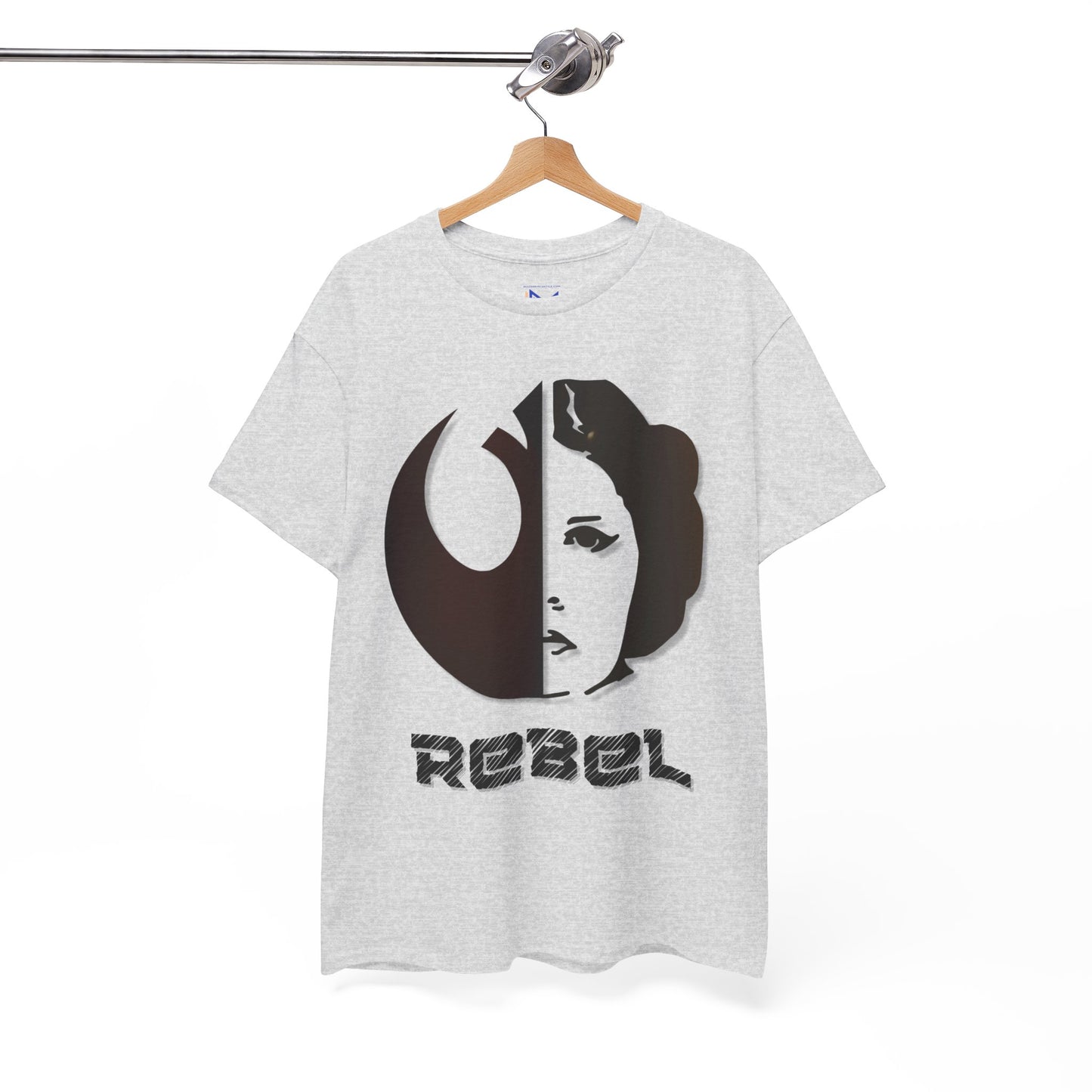 Rebel Leia Tagless Heavy Cotton Tee