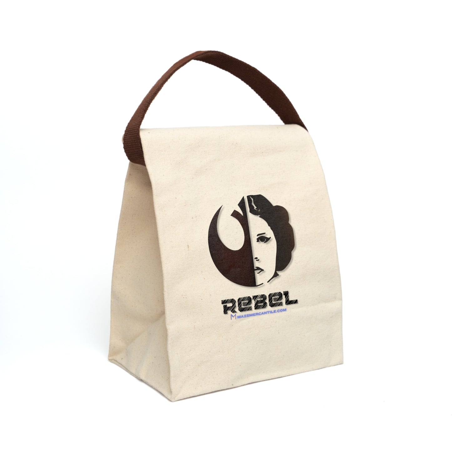 Rebel Leia Canvas Lunch Bag With Strap