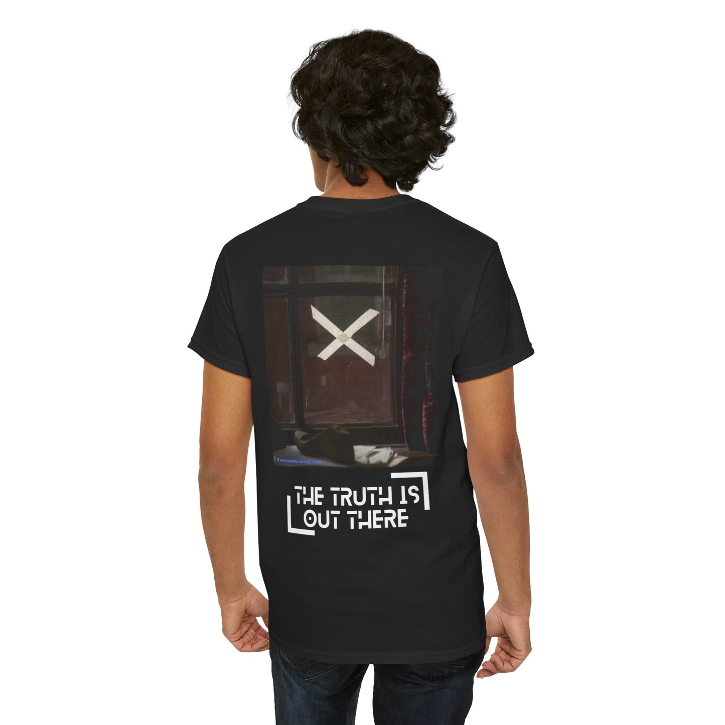 X Window Tagless Heavy Cotton Tee - Back