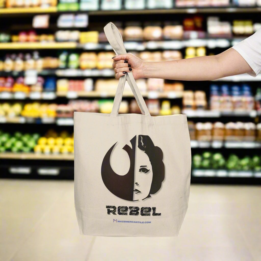 Rebel Leia Canvas Shopping Tote