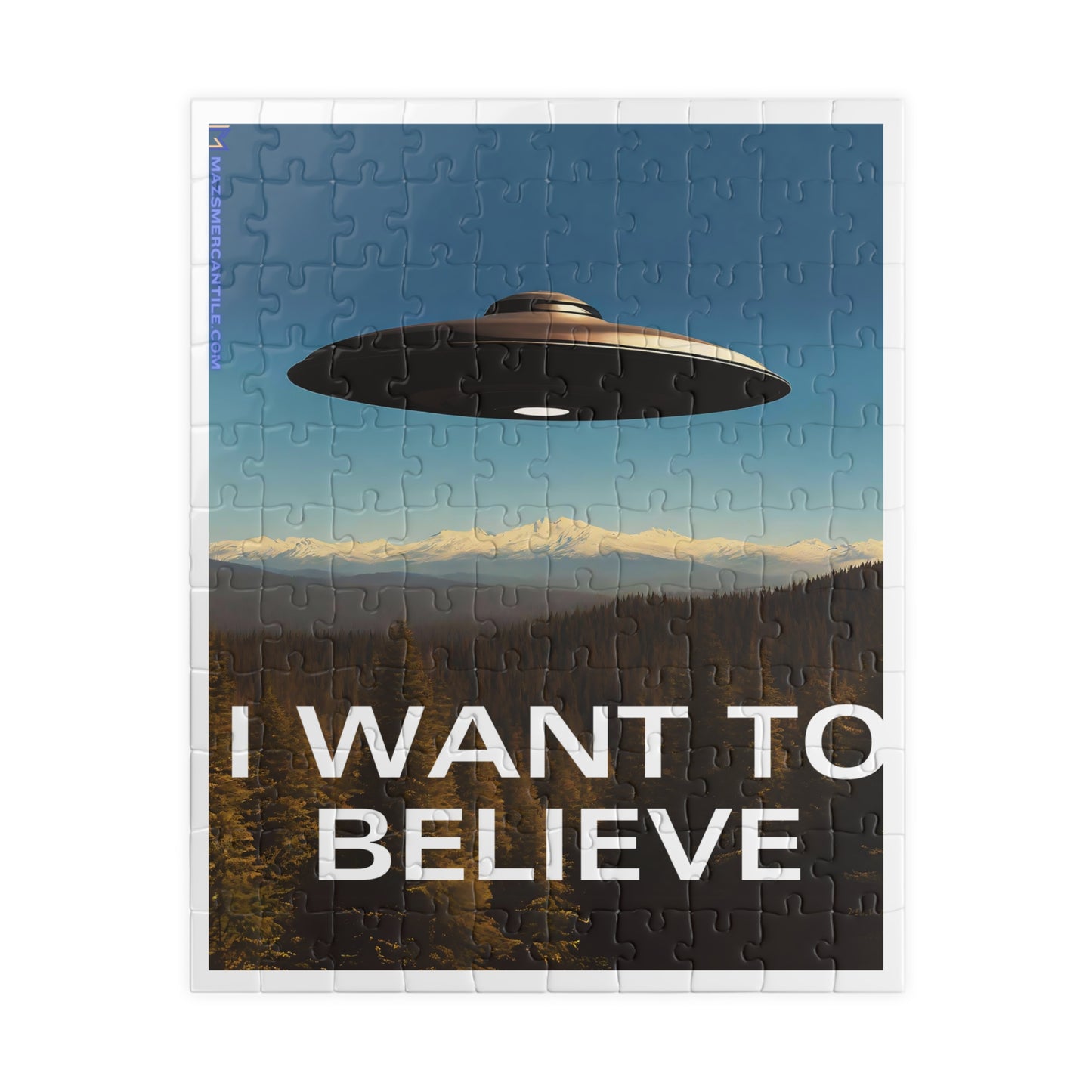 I Want To Believe Puzzle (110, 252, 520-piece)