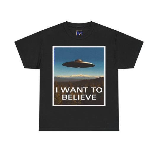 I Want To Believe Cotton Tee