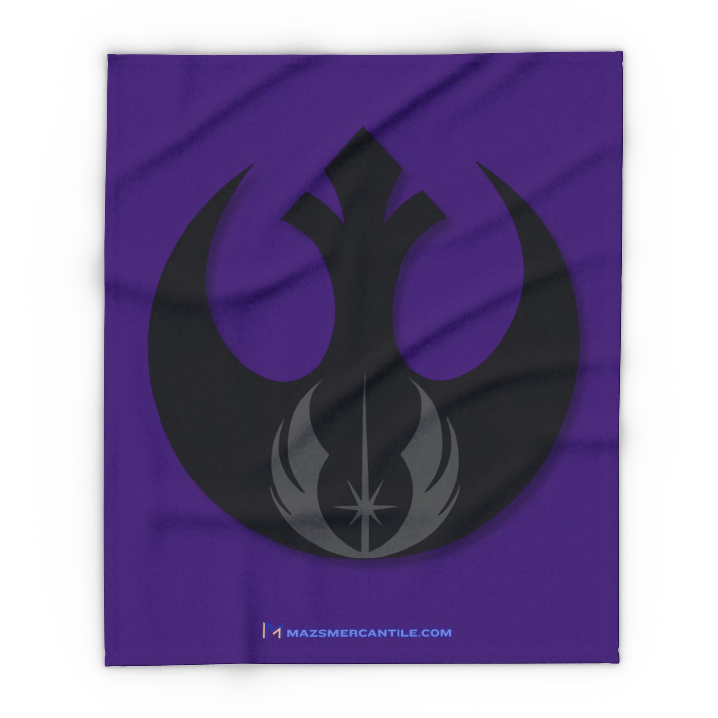 Rebel Jedi Arctic Fleece Blanket - Purple