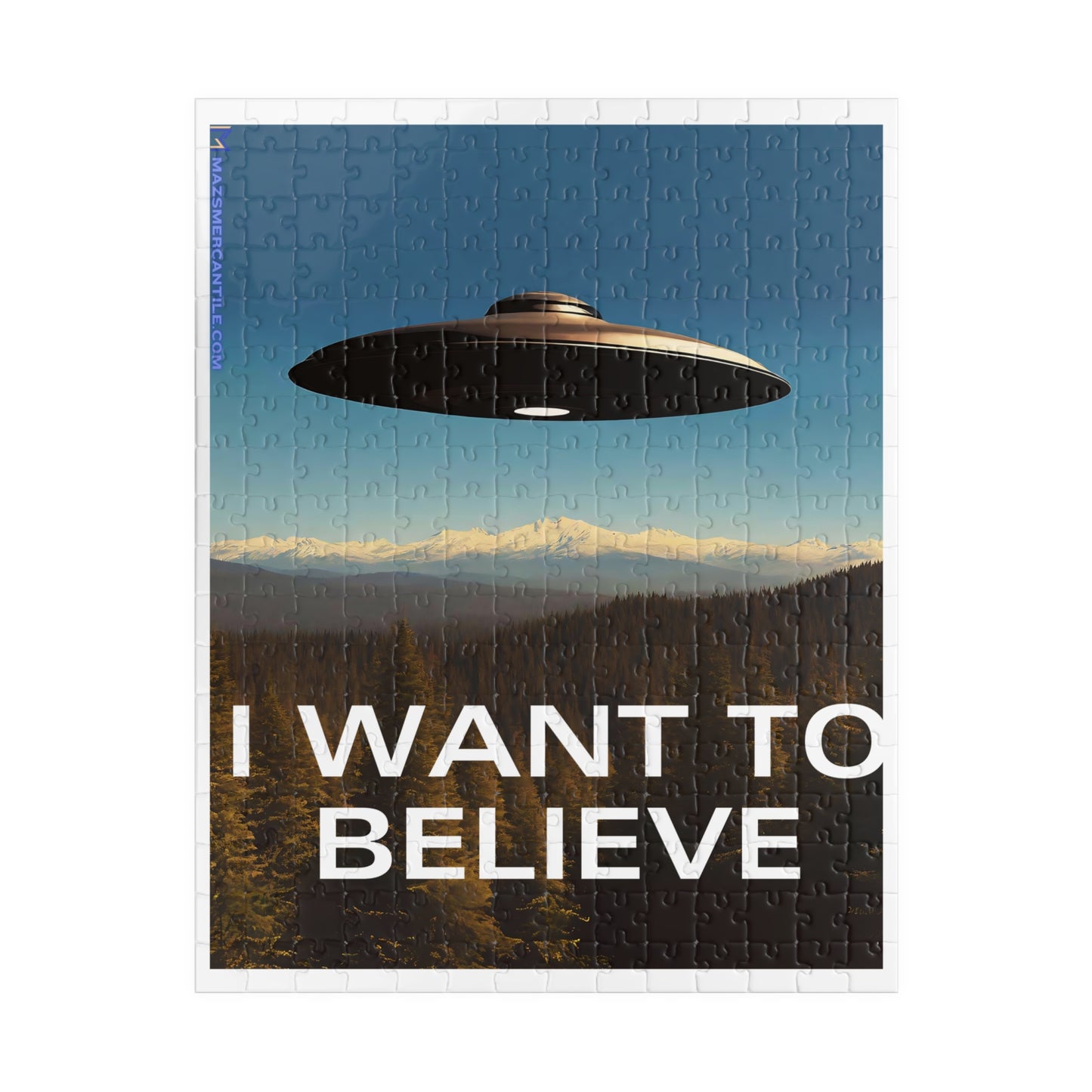 I Want To Believe Puzzle (110, 252, 520-piece)