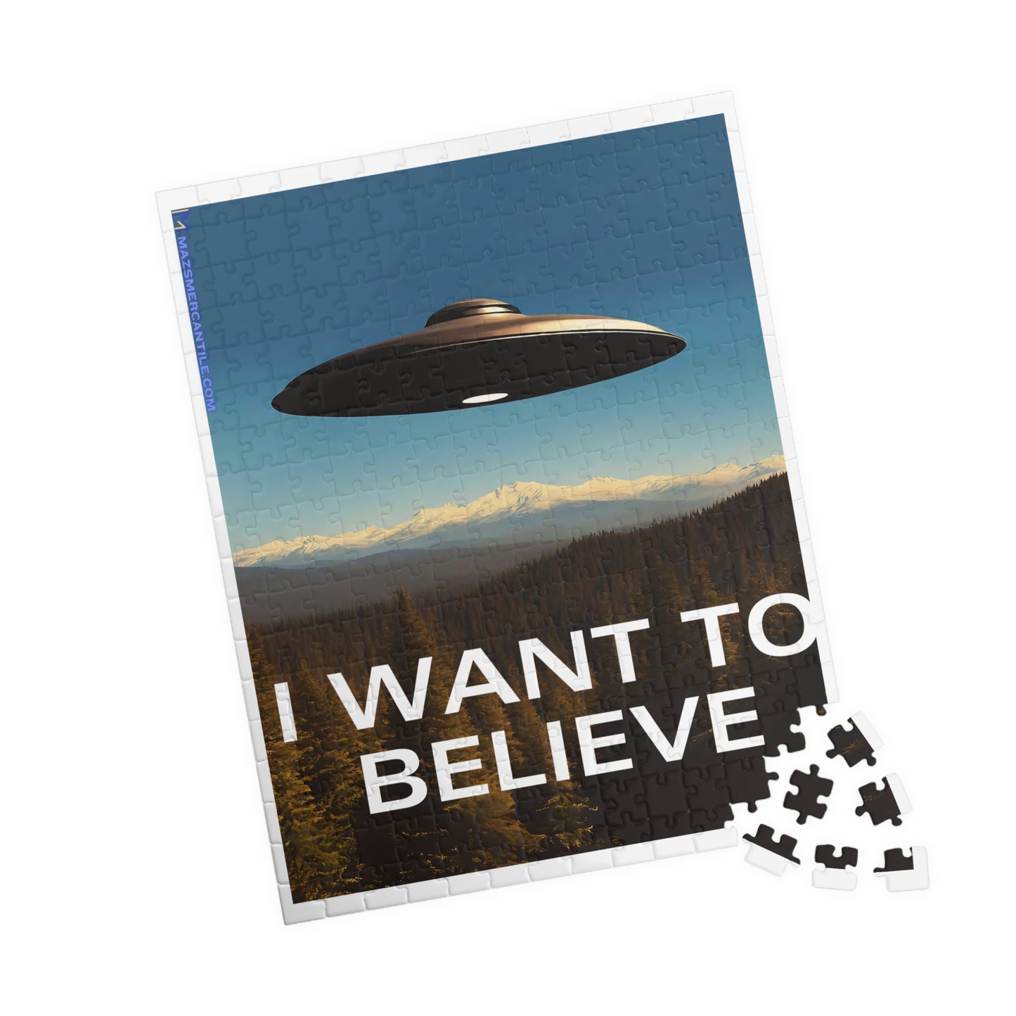 I Want To Believe Puzzle (110, 252, 520-piece)