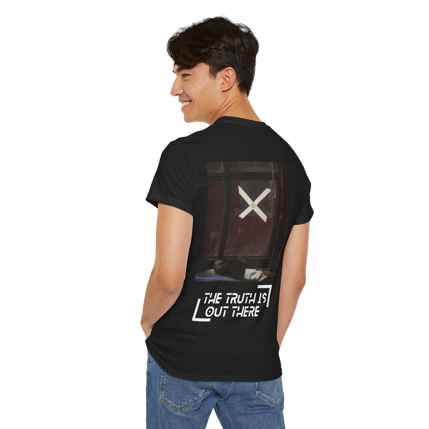 X Window Tagless Heavy Cotton Tee - Back