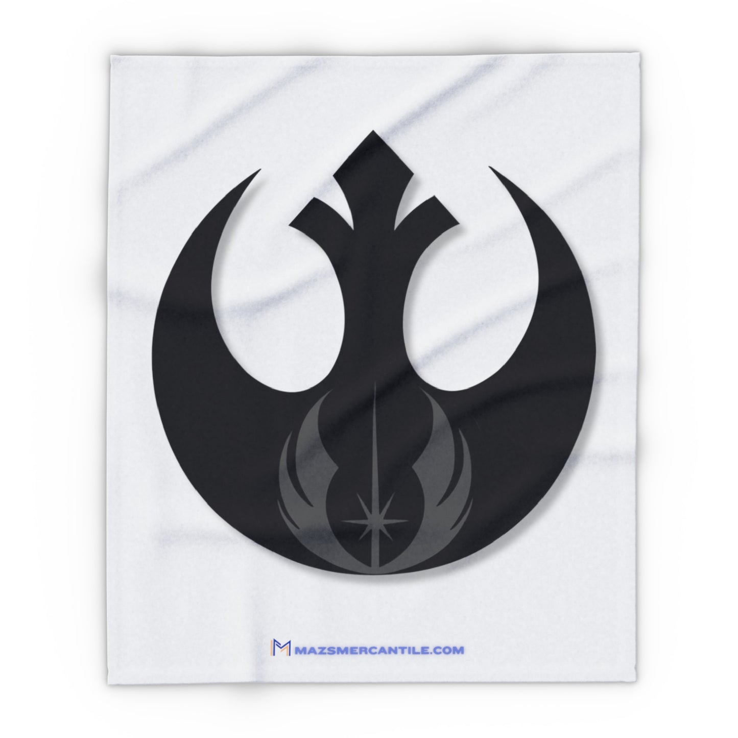 Rebel Jedi Arctic Fleece Blanket - White