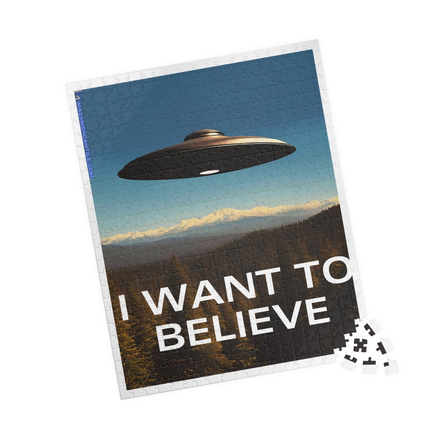 I Want To Believe Puzzle (110, 252, 520-piece)