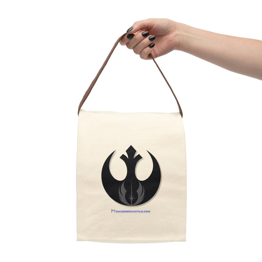 Rebel Jedi Canvas Lunch Bag With Strap