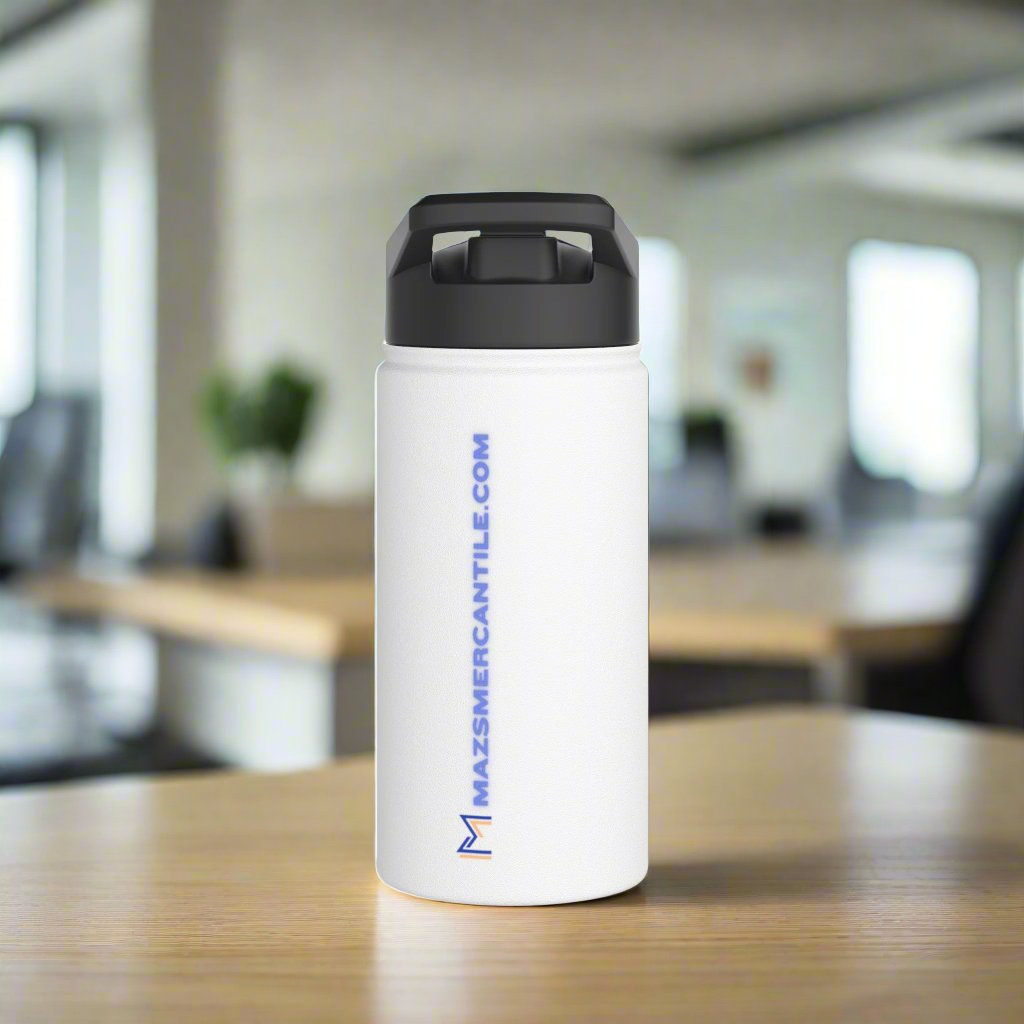 Choose Wisely Stainless Steel Water Bottle, Standard Lid