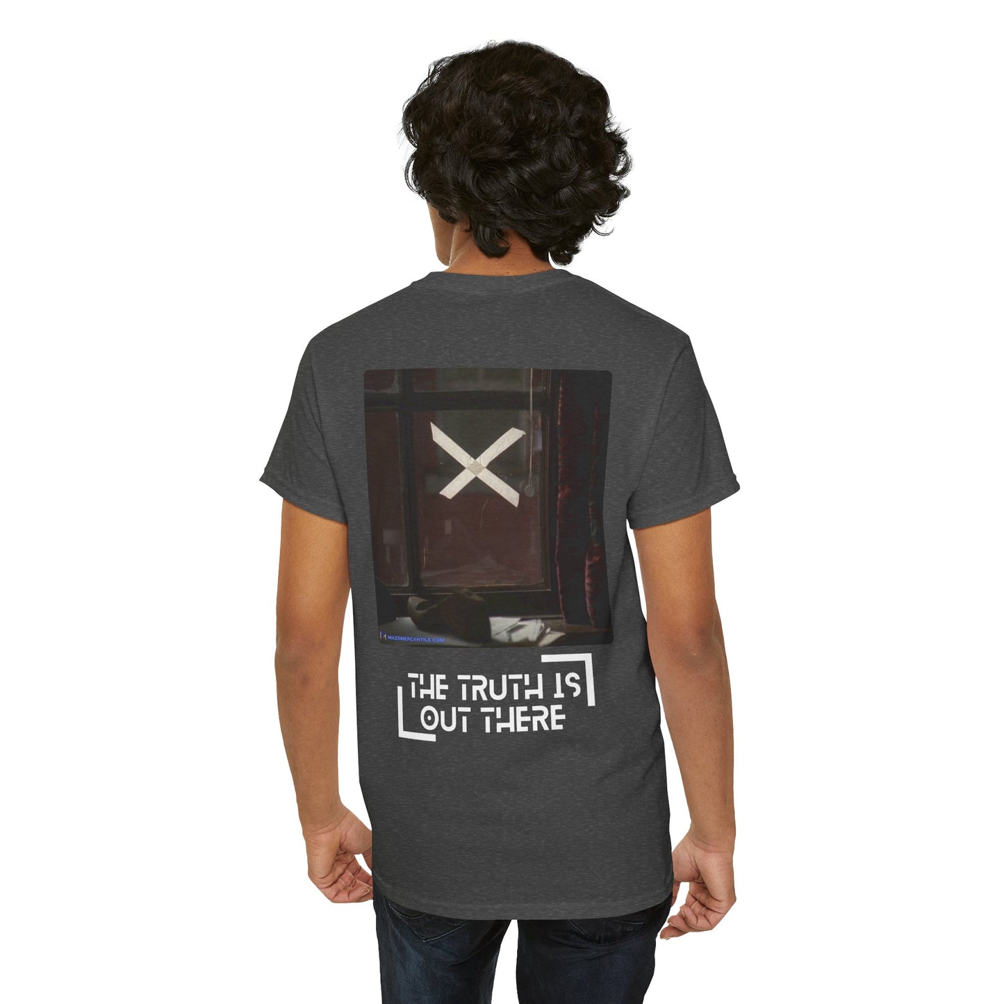 X Window Tagless Heavy Cotton Tee - Back