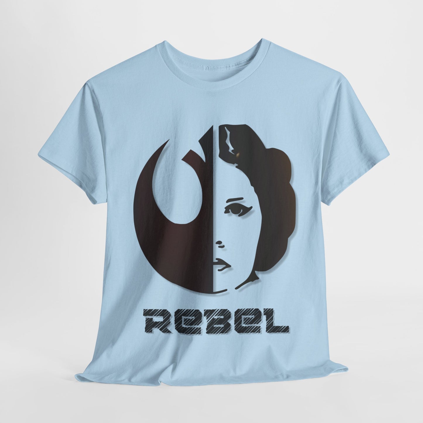 Rebel Leia Tagless Heavy Cotton Tee