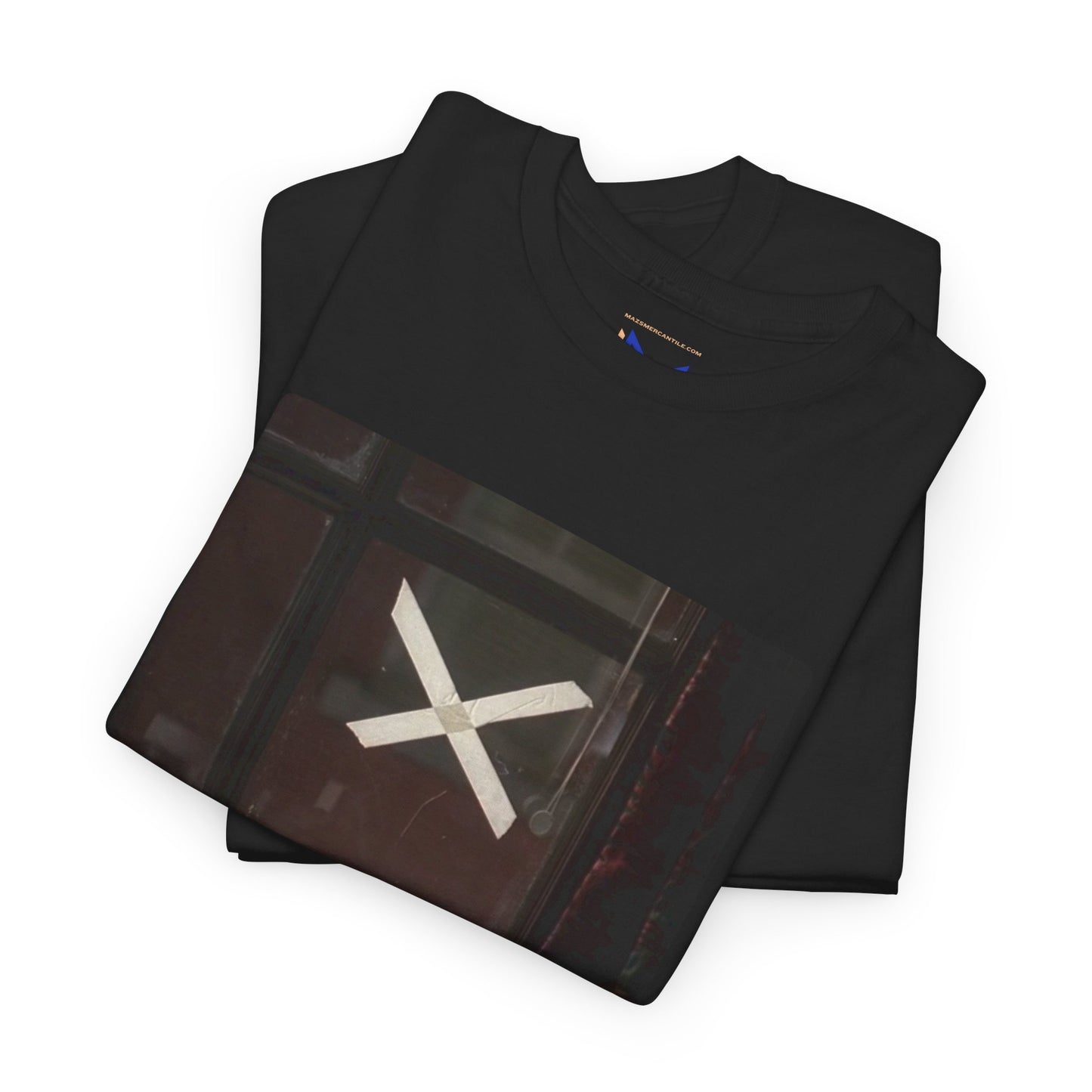 X Window Tagless Heavy Cotton Tee - Front