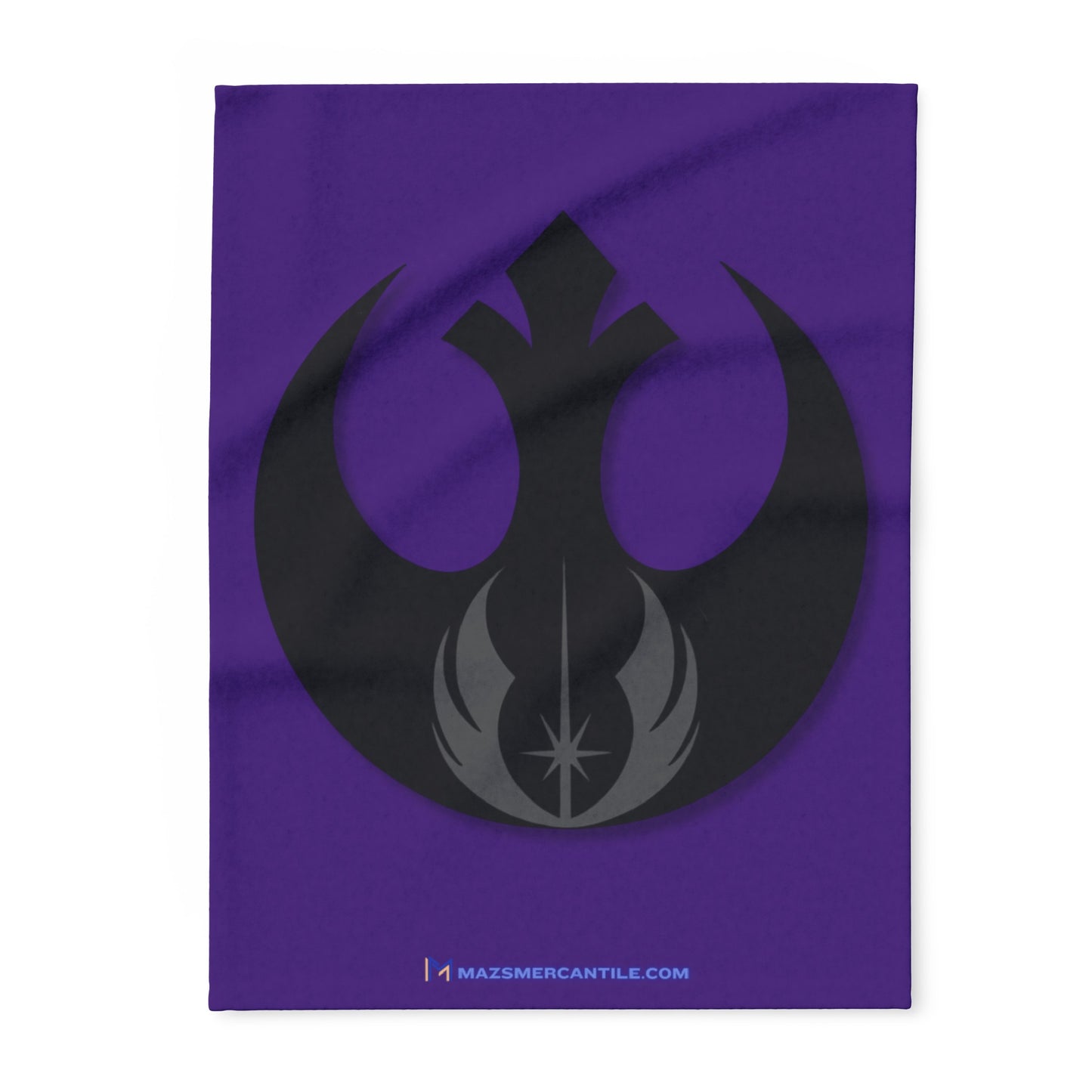 Rebel Jedi Arctic Fleece Blanket - Purple