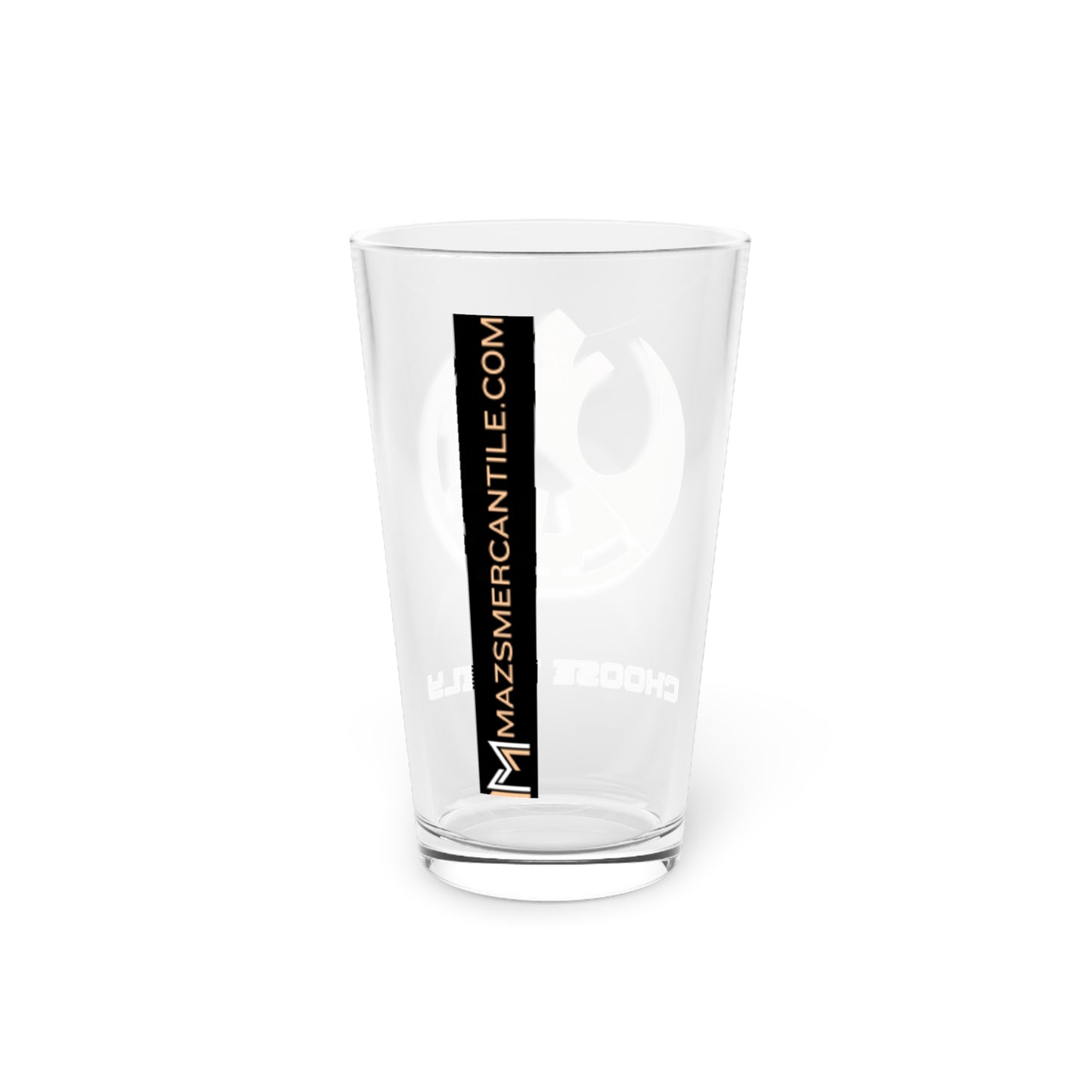 Choose Wisely Pint Glass, 16oz